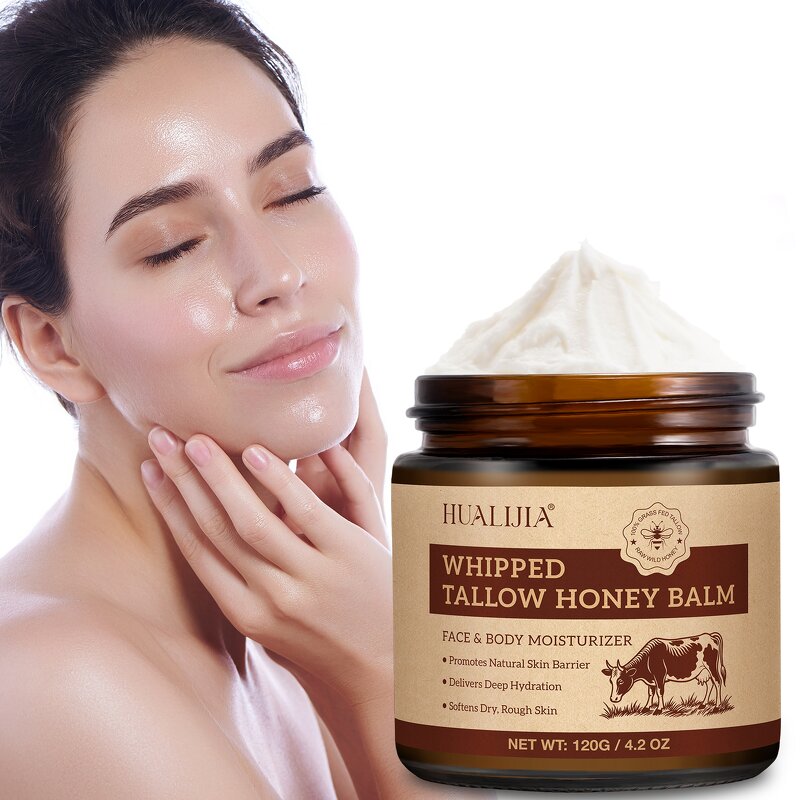 Tallow Honey Cream - Manufacturer 120g Natural Private Label Face Body Moisturizer