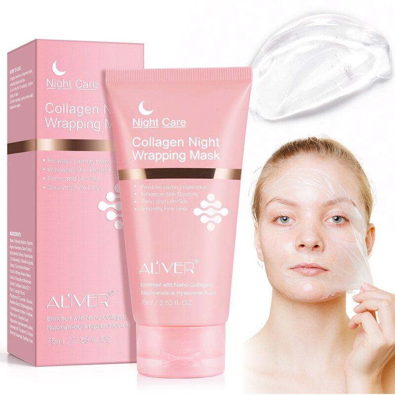 Collagen Mask - Manufacturer 75ml Overnight Peel Off Anti-wrinkle Elasticity