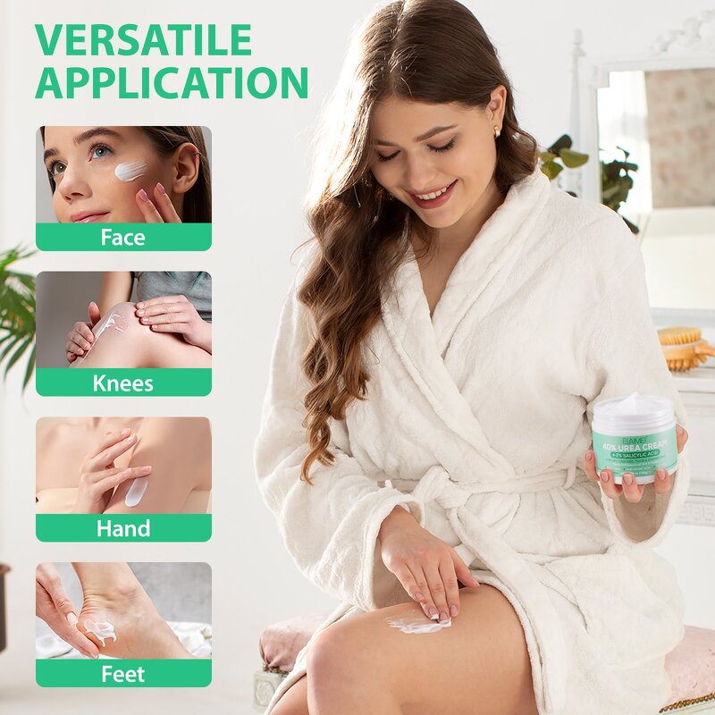 Urea Cream - Manufacturer 150g 40% Urea 2% Salicylic Acid Foot Hand Hydration