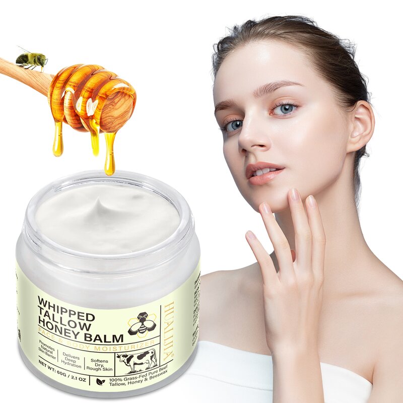 Tallow Honey Balm - Manufacturer Private Label 60g Organic Hydration Face Body