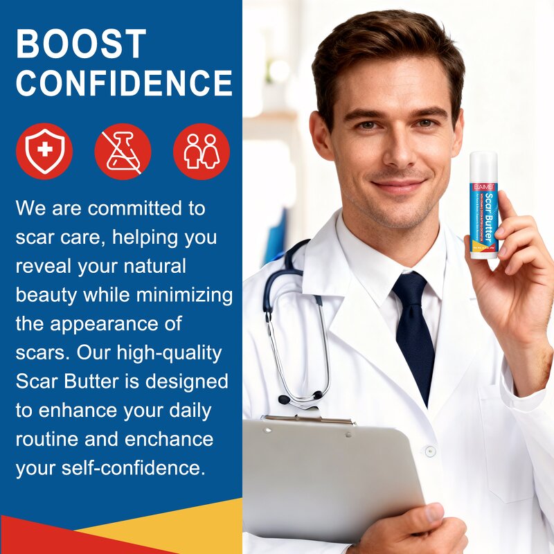 Scar Removal Cream - Manufacturer Private Label 20g Cocoa Butter Silicone Scar