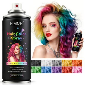 Hair Dye Wax - Manufacturer 10Colors Non-Sticky Washable Temporary Hair Color