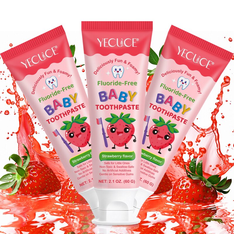 Baby Toothpaste - Manufacturer 60g Fluoride-Free Xylitol Fresh Breath Enamel