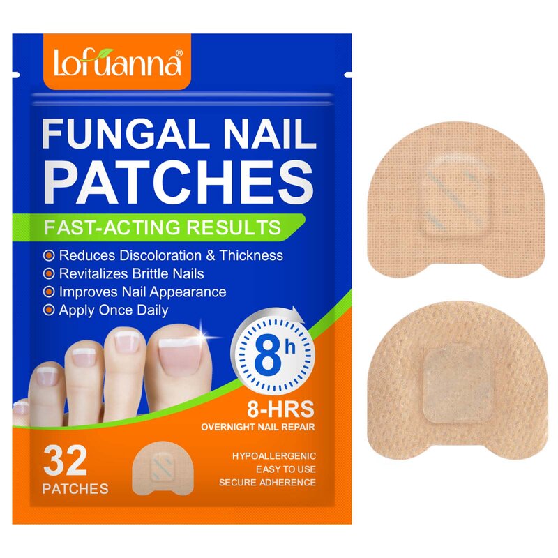 Fungal Nail Patches - Manufacturer 32Pcs Nighttime Toenail Renewal Repair