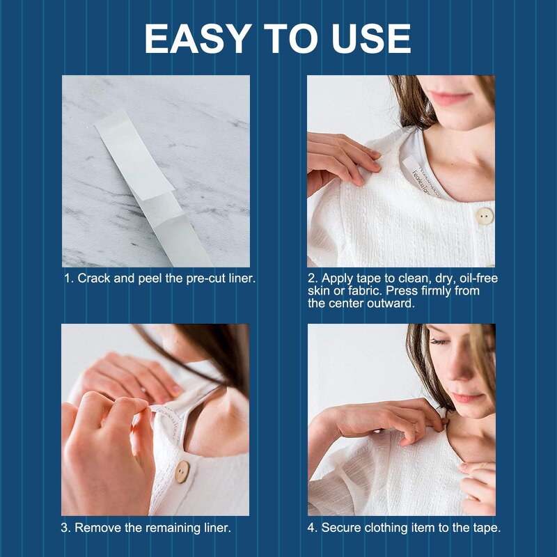 Body Tape - Manufacturer Private Label Waterproof Double Sided Adhesive Women