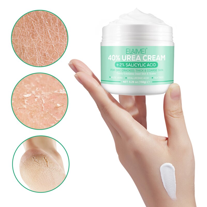 Urea Cream - Manufacturer 150g 40% Urea 2% Salicylic Acid Foot Hand Hydration