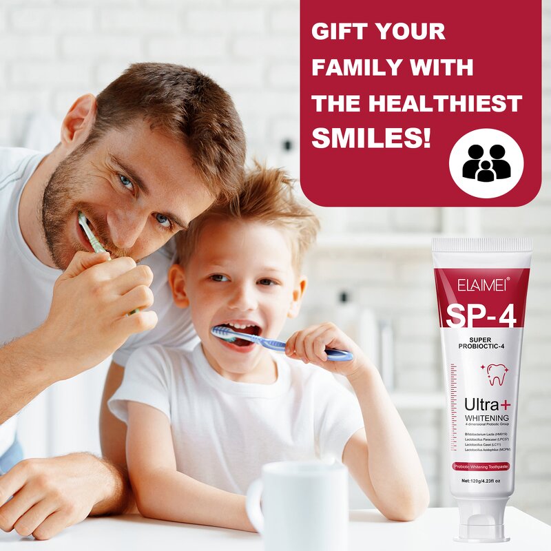 Toothpaste - Manufacturer 120g SP-4 Probiotics Gum Care Fresh Breath Whitening
