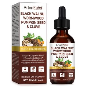 Black Walnut Liquid - Manufacturer Private Label 60ml Non-GMO Digestive Immune