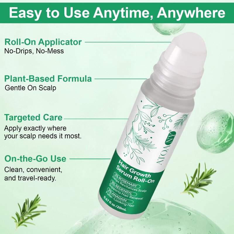 Hair Growth Serum - Manufacturer 20ml No-Rinse Rosemary Biotin Anti Hair Loss