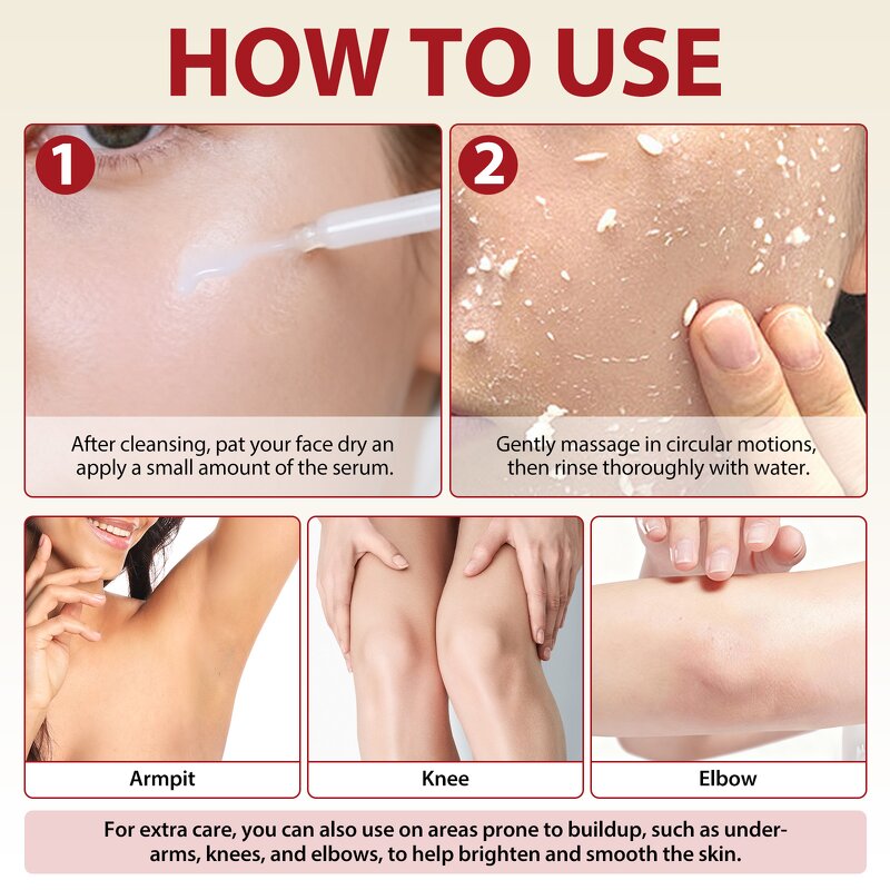 Rice Ampoule Serum - Manufacturer 100ML Peel Shot Glow Brightening Exfoliating