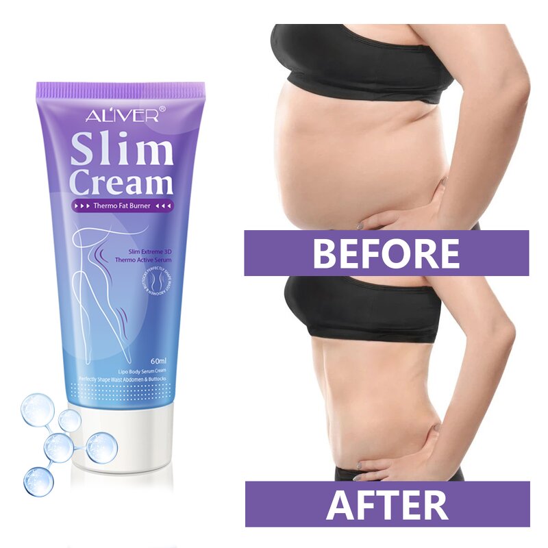 Slimming Cream - Manufacturer Natural Organic Hot Cream Fat Burning Weight Loss