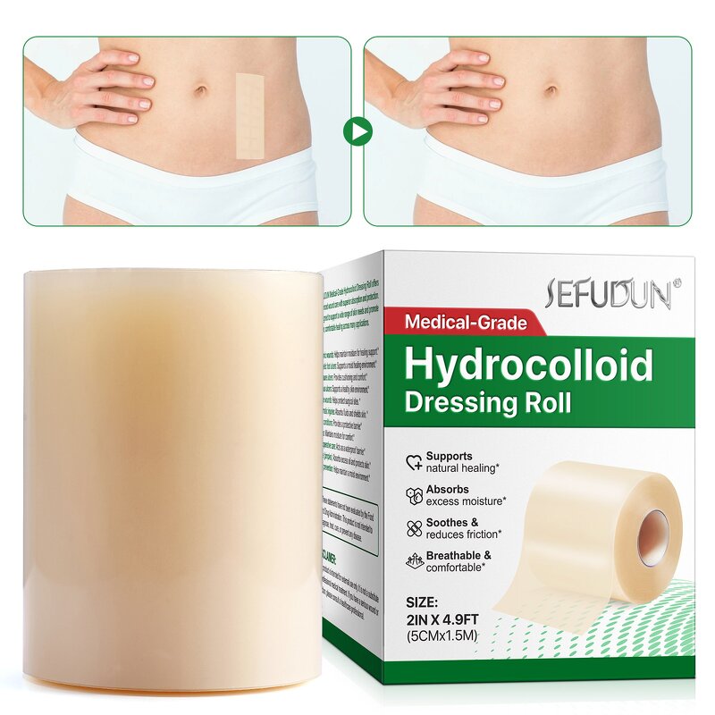 Hydrocolloid Bandages - Manufacturer 5CM*1.5M Waterproof Breathable Wound Care