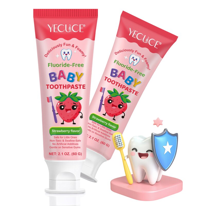 Baby Toothpaste - Manufacturer 60g Fluoride-Free Xylitol Fresh Breath Enamel