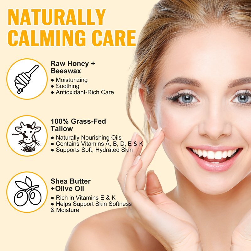 Tallow Balm Stick - Manufacturer 75g Organic Vegan Hydration Face Body Skincare