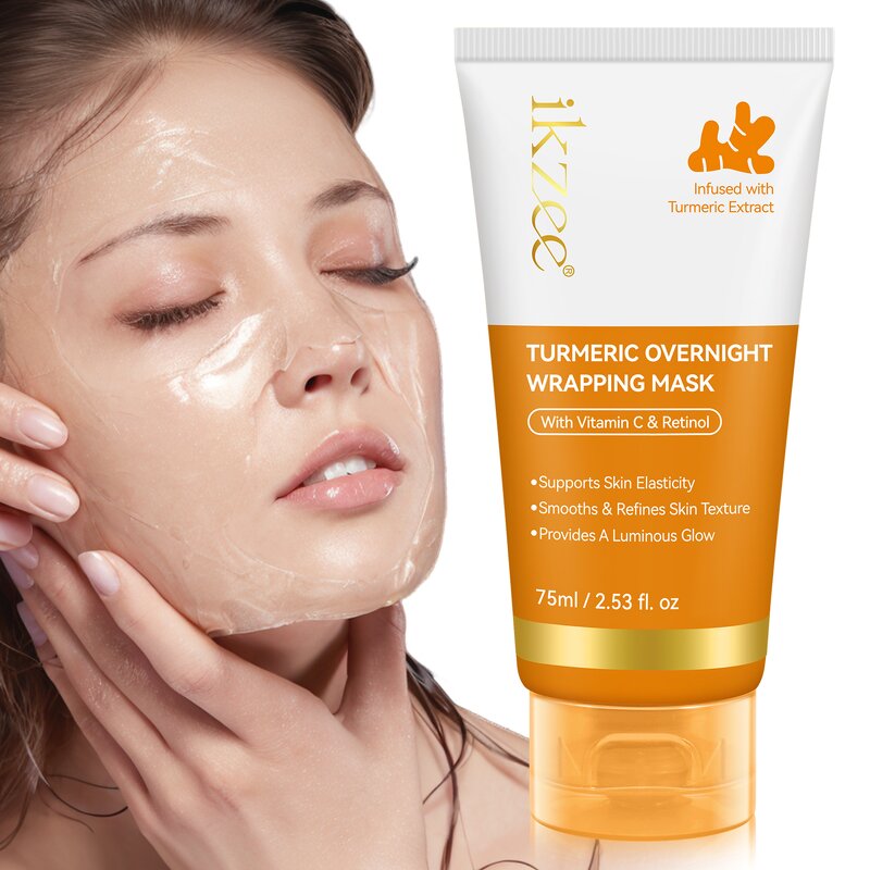 Collagen Mask - Manufacturer Private Label Turmeric Overnight Peel Off Hydrating