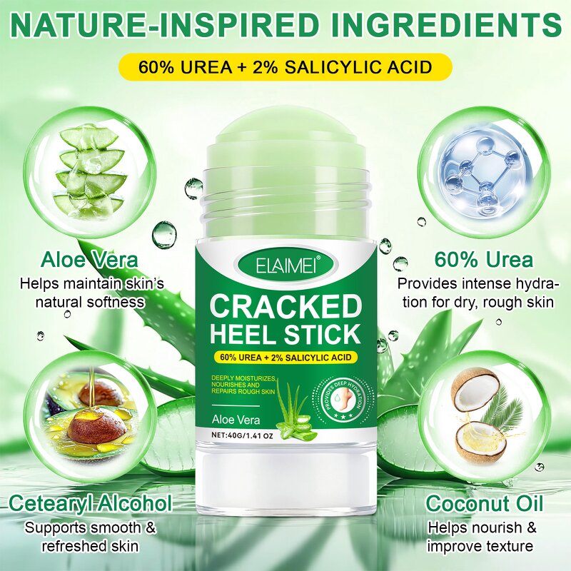 Aloe Foot Balm - Manufacturer 60% Urea 2% Salicylic Acid Cracked Heel Repair