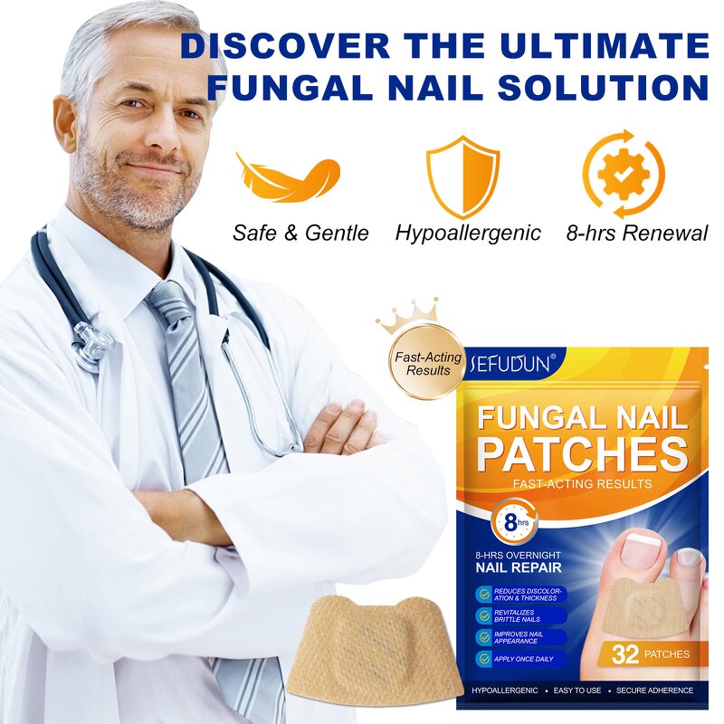 Fungal Nail Patches - Manufacturer 32Pcs Private Label Overnight Anti Fungal