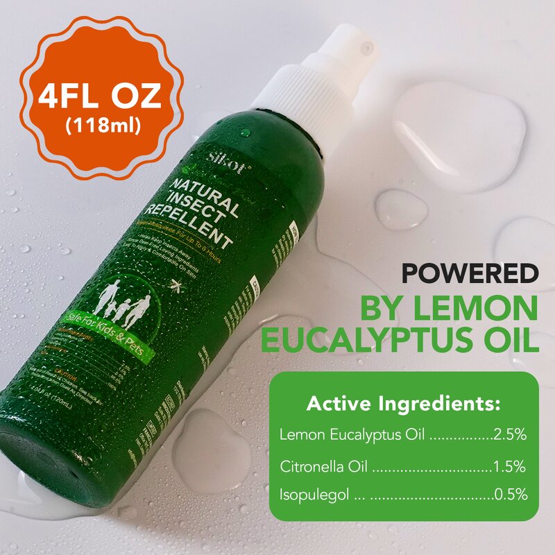 Mosquito Repellent - Manufacturer Private Label 120ml DEET-Free Camping Hiking