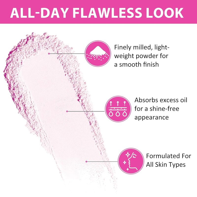 Setting Powder - Manufacturer 3 Colors Lightweight Natural Loose Face Powder