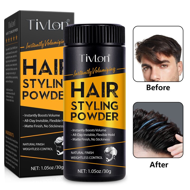 Hair Styling Powder - Manufacturer 30g Long Lasting Matte Volumizing Men