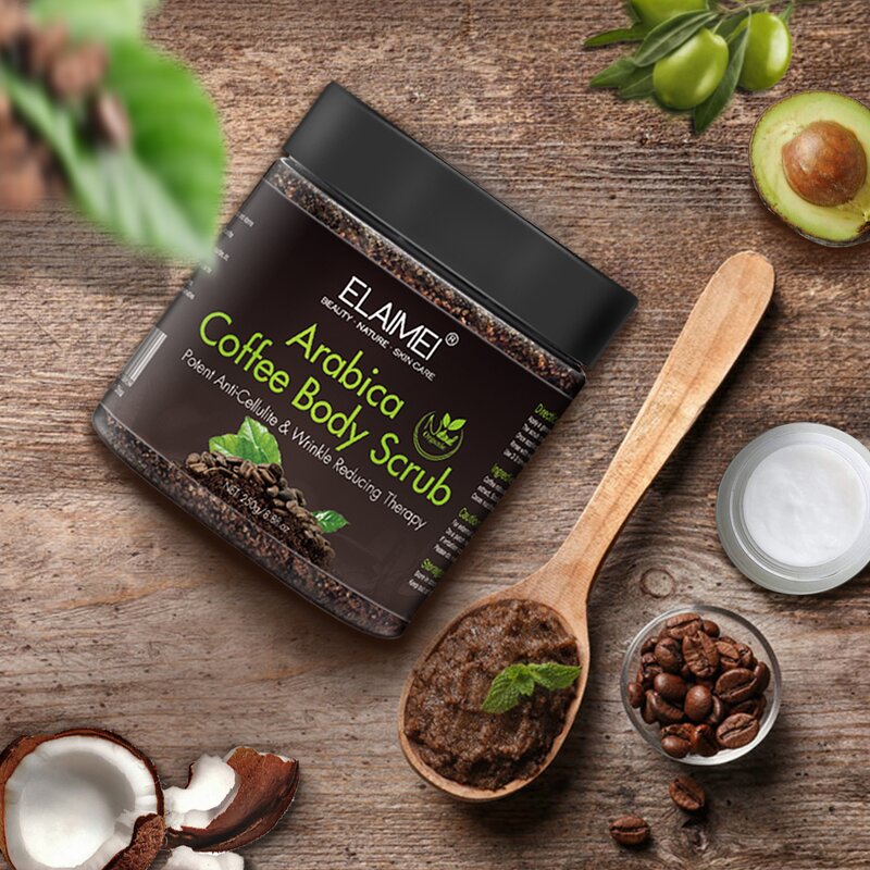 Coffee Body Scrub - Manufacturer Private Label Natural Exfoliation Whitening