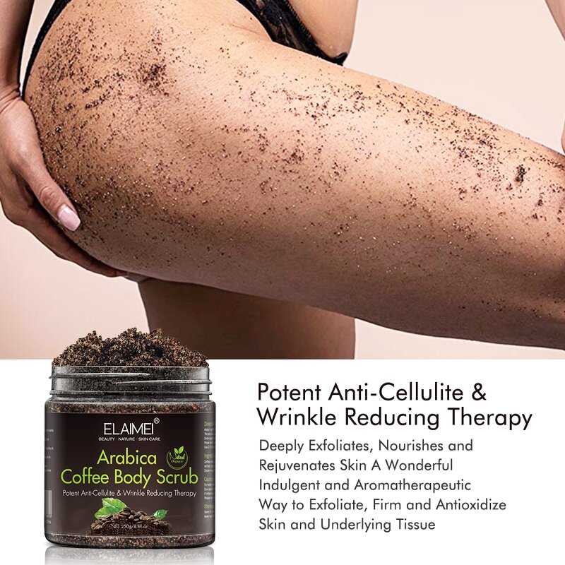 Coffee Body Scrub - Manufacturer Private Label Natural Exfoliation Whitening