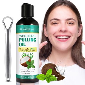 Mouthwash - Manufacturer 237ml Private Label Organic Coconut Mint Whitening