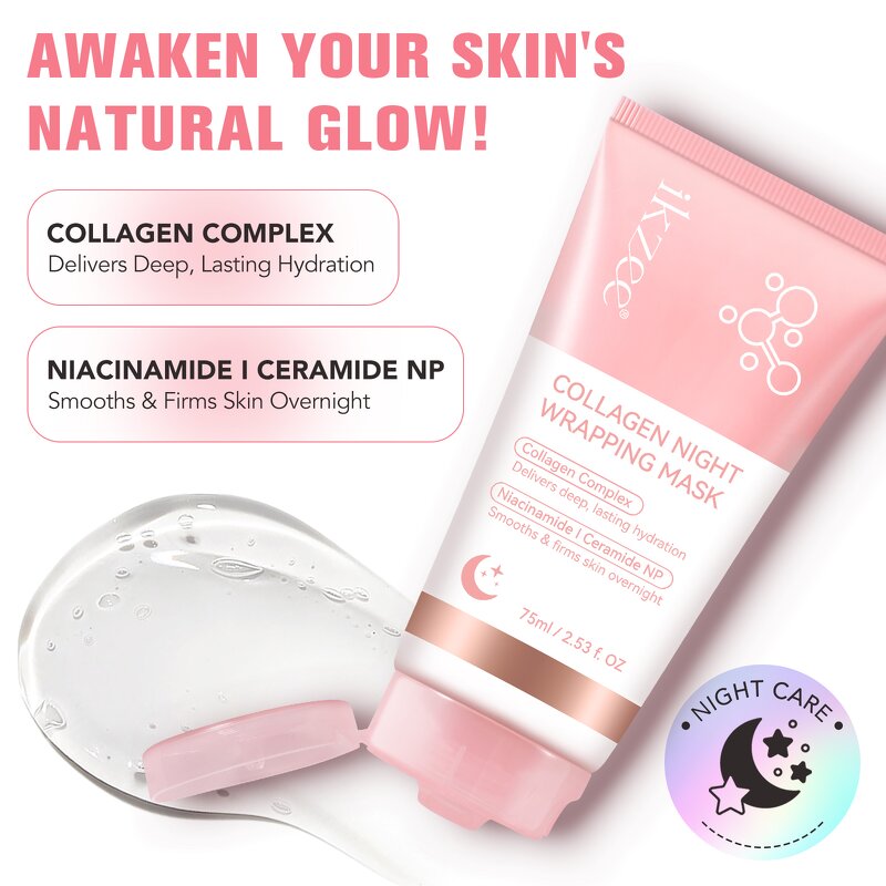 Collagen Mask - Manufacturer 75ml Korean Overnight Peel Off Elasticity Hydrate