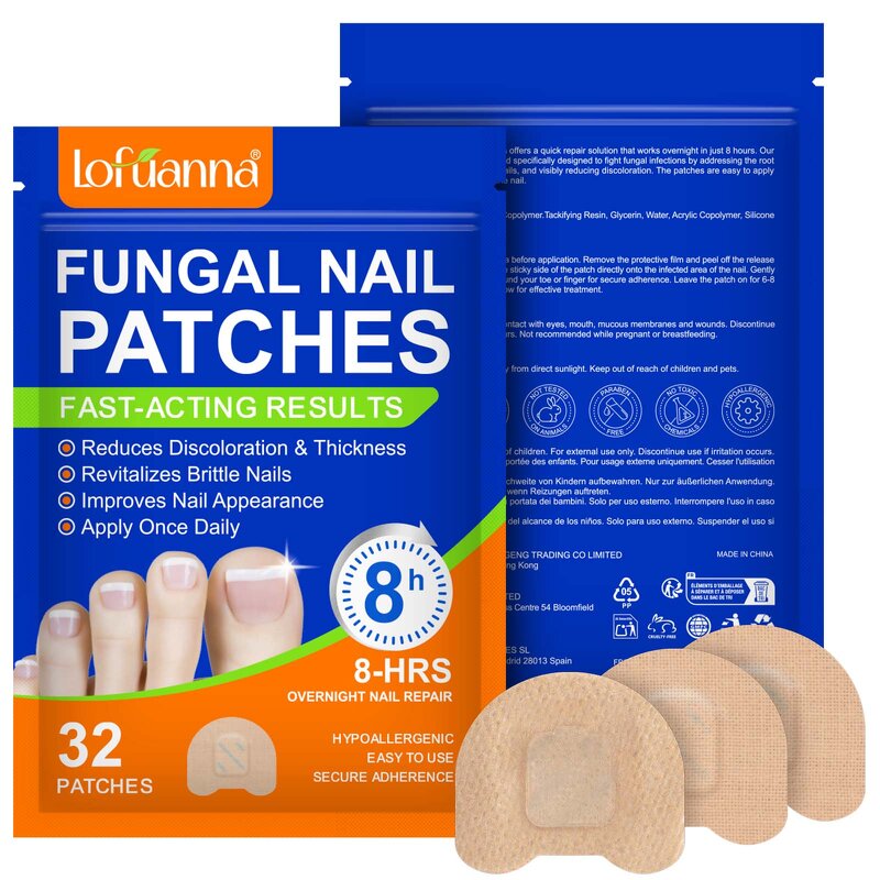Fungal Nail Patches - Manufacturer 32Pcs Nighttime Toenail Renewal Repair