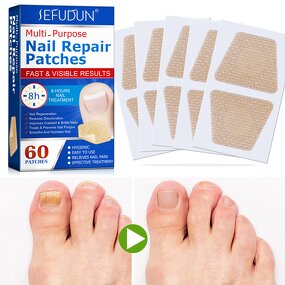 Nail Repair Patches - Manufacturer Custom Logo Anti Fungal Toenail Pain Relief