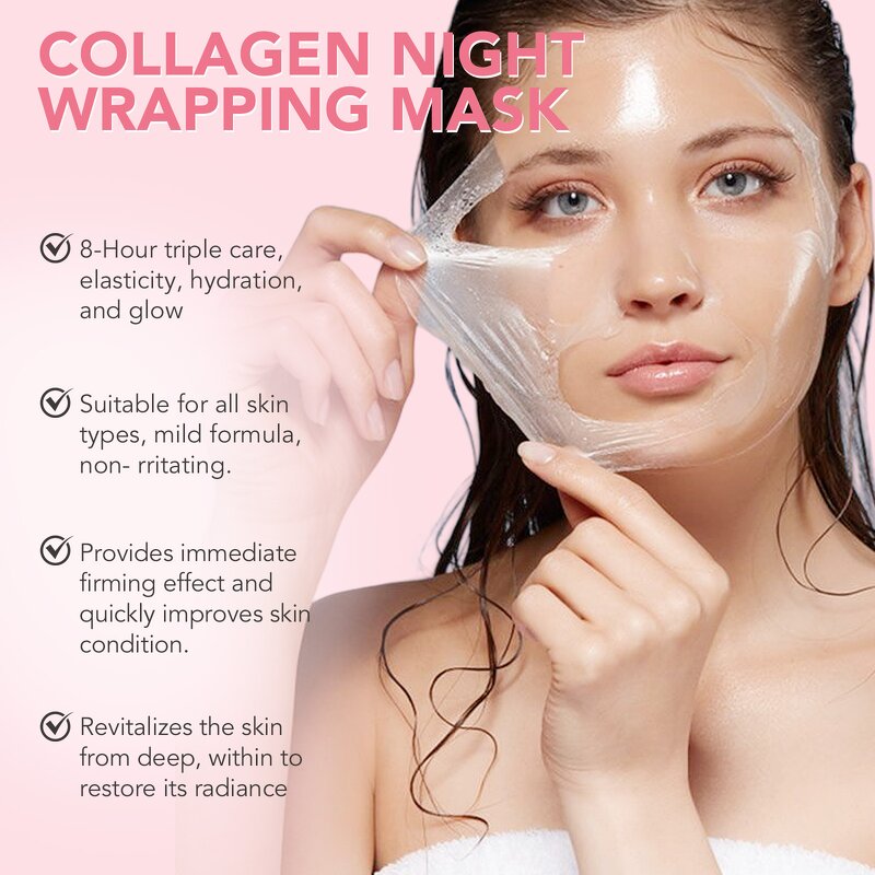 Collagen Mask - Manufacturer 75ml Overnight Peel Off Anti-wrinkle Elasticity