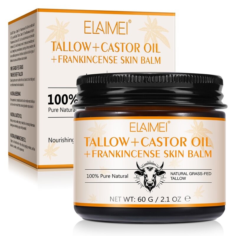 Facial Balm - Manufacturer Private Label Tallow Castor Oil Anti Aging Moisturizer