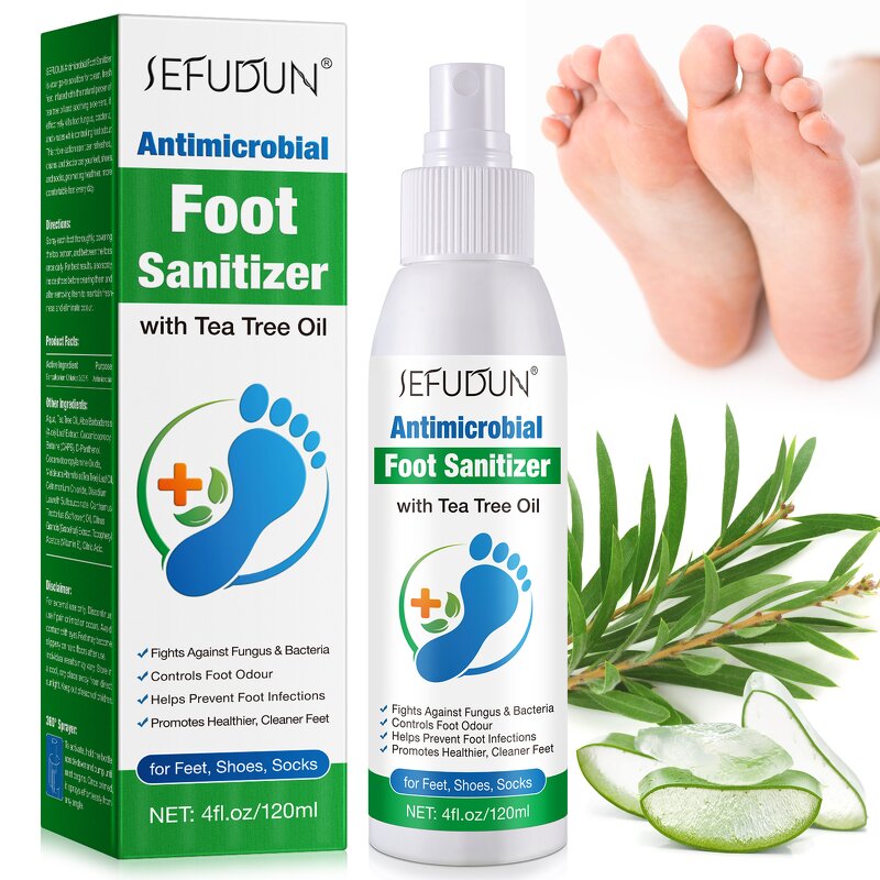 Foot Deodorant - Manufacturer 120ml Tea Tree Oil Antimicrobial Feet Shoes