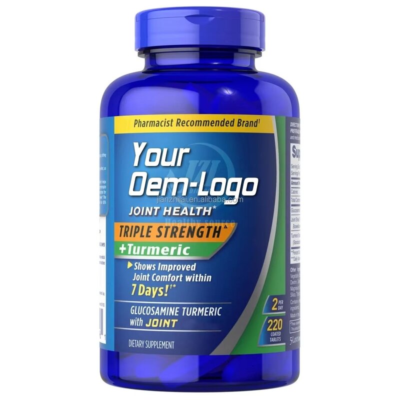 Turmeric Supplement Manufacturer - 220 Coated Tablets OEM for Joint Health