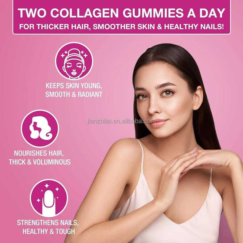 Collagen Gummies Manufacturer - Factory Customized Hydrolyzed Peptides for Beauty