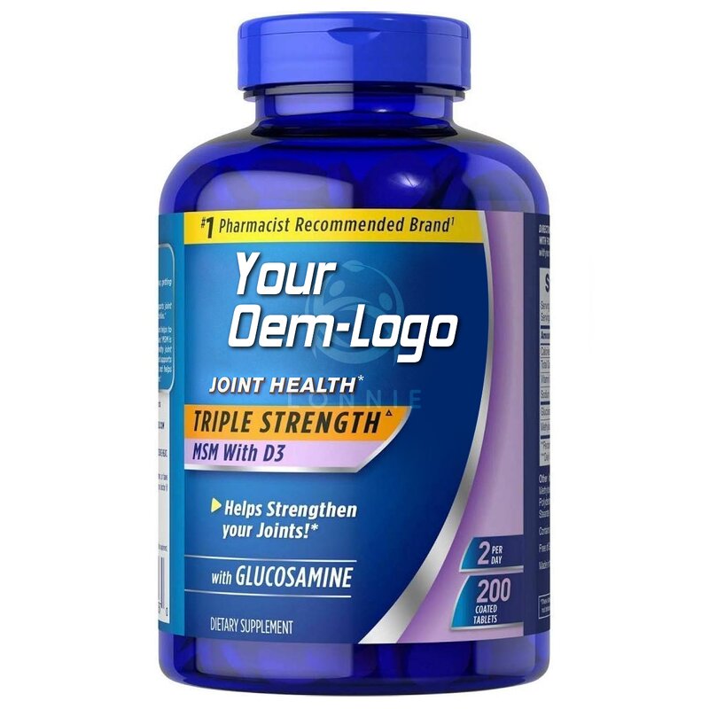 Glucosamine Supplement Manufacturer - OEM with Vitamin D3 Tablets for Joints