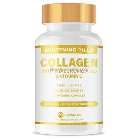 Collagen Capsules Manufacturer - 5000 with Hyaluronic Acid Vitamin C Glutathione