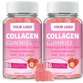 Collagen Gummies Manufacturer - Factory Customized Hydrolyzed Peptides for Beauty