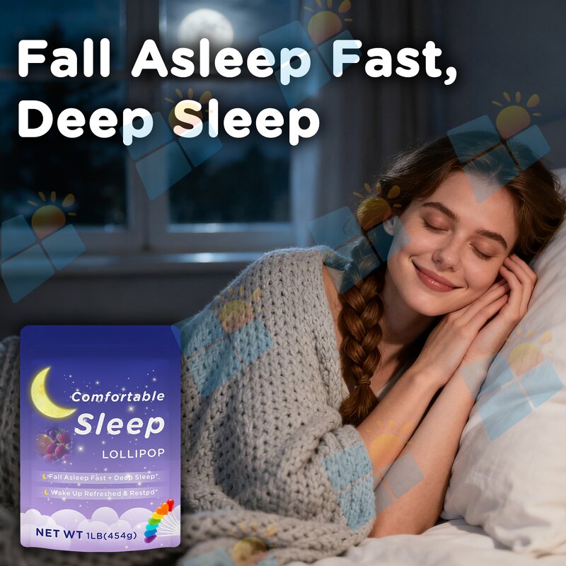 Sleep Lollipop - Manufacturer OEM/ODM Private Label Sugar Free Melatonin Relax