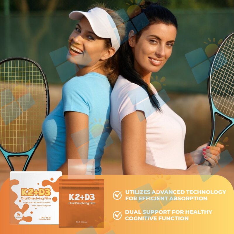 Vitamin D3 K2 Film - Manufacturer OEM ODM Private Label Bone Joint Health