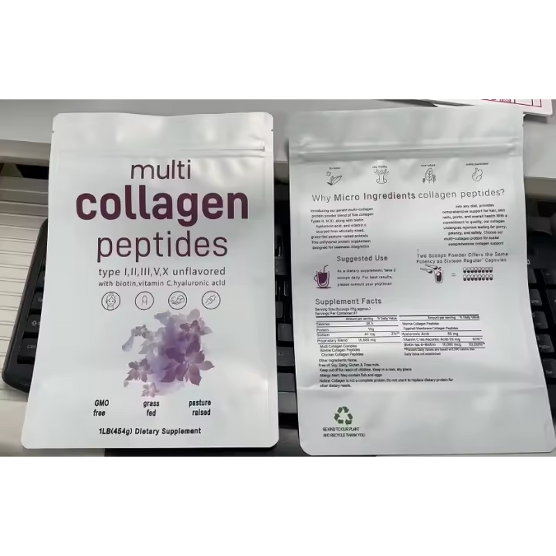 Collagen Protein Powder - Manufacturer Biotin Hyaluronic Acid Vitamin C Keto Paleo