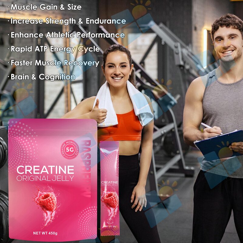 Creatine Jelly - Manufacturer Free Sample OEM Pre Workout Muscle Strength