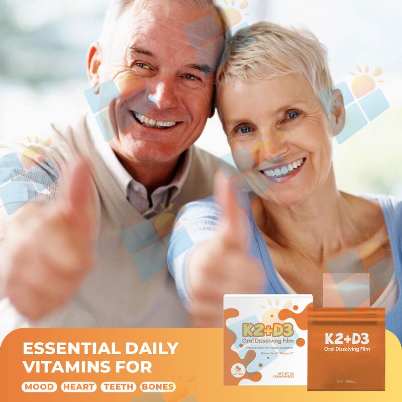 Vitamin D3 K2 Film - Manufacturer OEM ODM Private Label Bone Joint Health