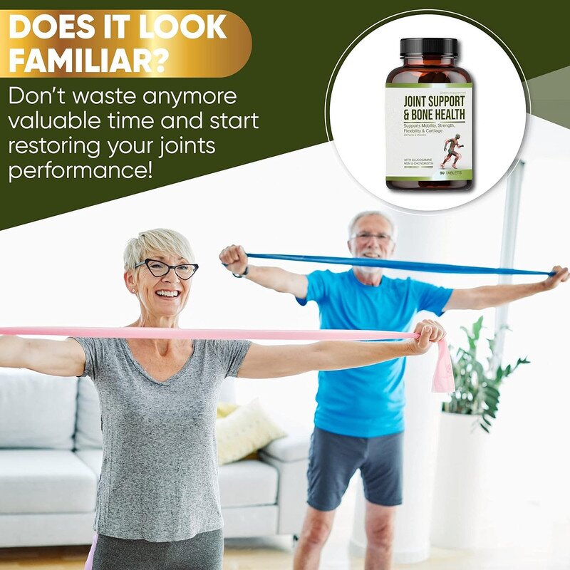 Joint Support Tablets - Manufacturer OEM/ODM/OBM Vegan Glucosamine MSM 90ct