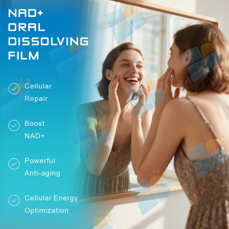 NAD Oral Film - Manufacturer NAD+ Resveratrol Nicotinamide Riboside Anti-Aging