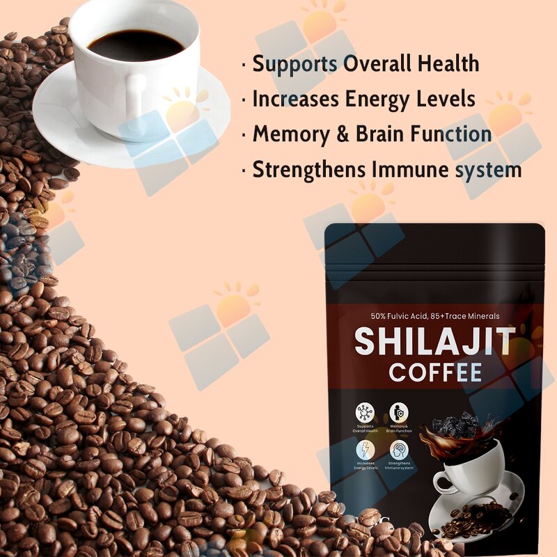 Shilajit Coffee Powder - Manufacturer OEM/ODM/OBM Private Label Himalayan Immune
