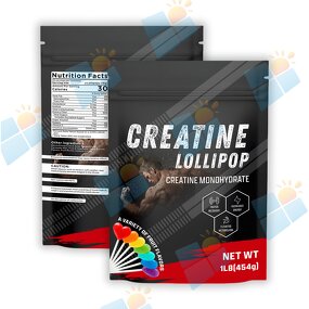 Creatine Lollipop - Manufacturer Premium Sugar Free Muscle Building Free Sample