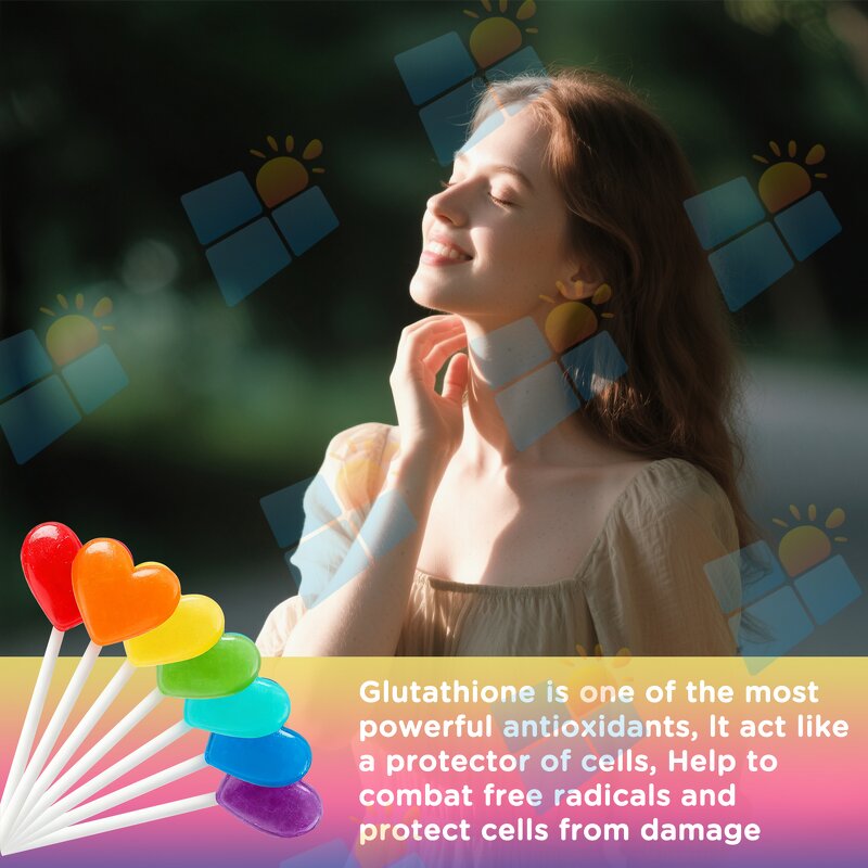 Glutathione Lollipop - Manufacturer OEM ODM Private Label Skin Whitening Collagen