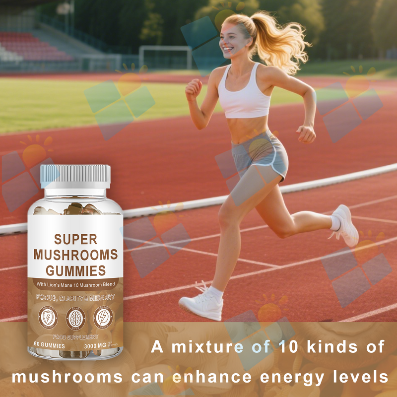 Mushroom Gummies - Manufacturer OEM/ODM/OBM Lions Mane Extract Nutrition