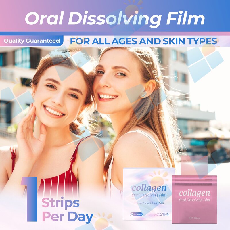 Collagen Oral Film - Manufacturer OEM ODM Private Label Vegan Skin Whitening